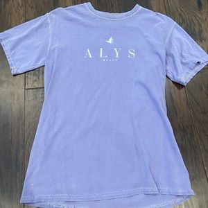 Alys Beach purple tshirt